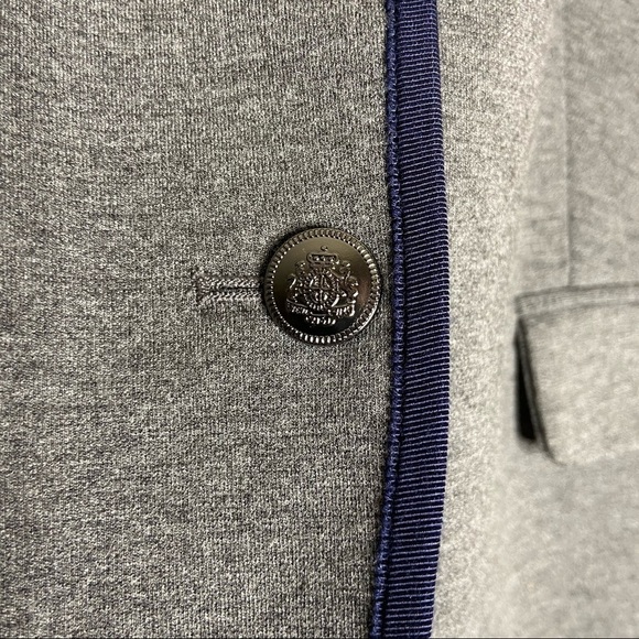 GAP Grey And Blue Two Button Blazer 12 - Picture 7 of 9